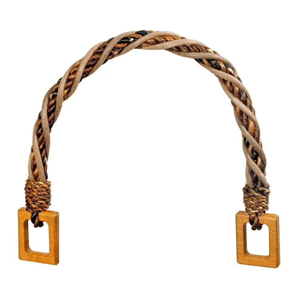 Prym Bag Handles Madeleine 34cm Brown-Beige