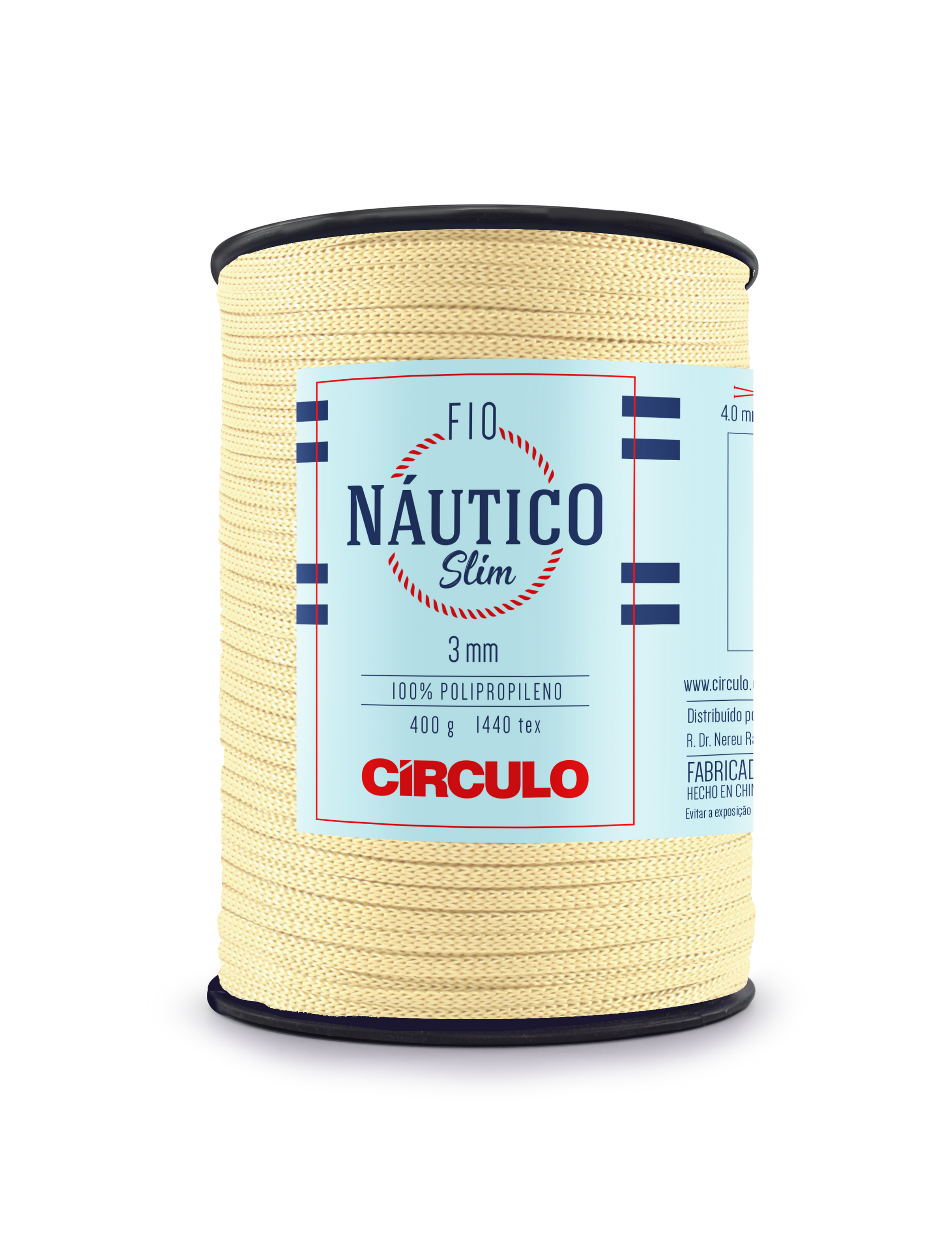 Circulo Fio Náutico Slim - 7684 Porcellana