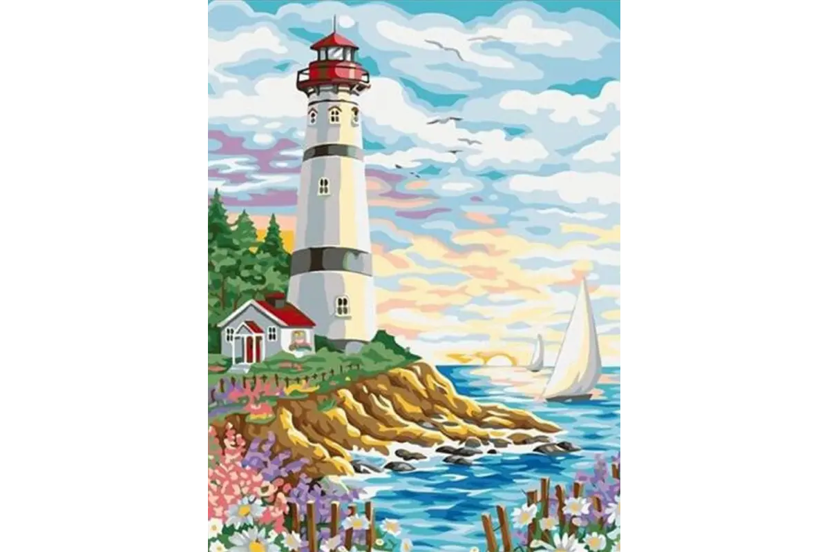 Bead Embroidery Kit - 342 Lighthousw