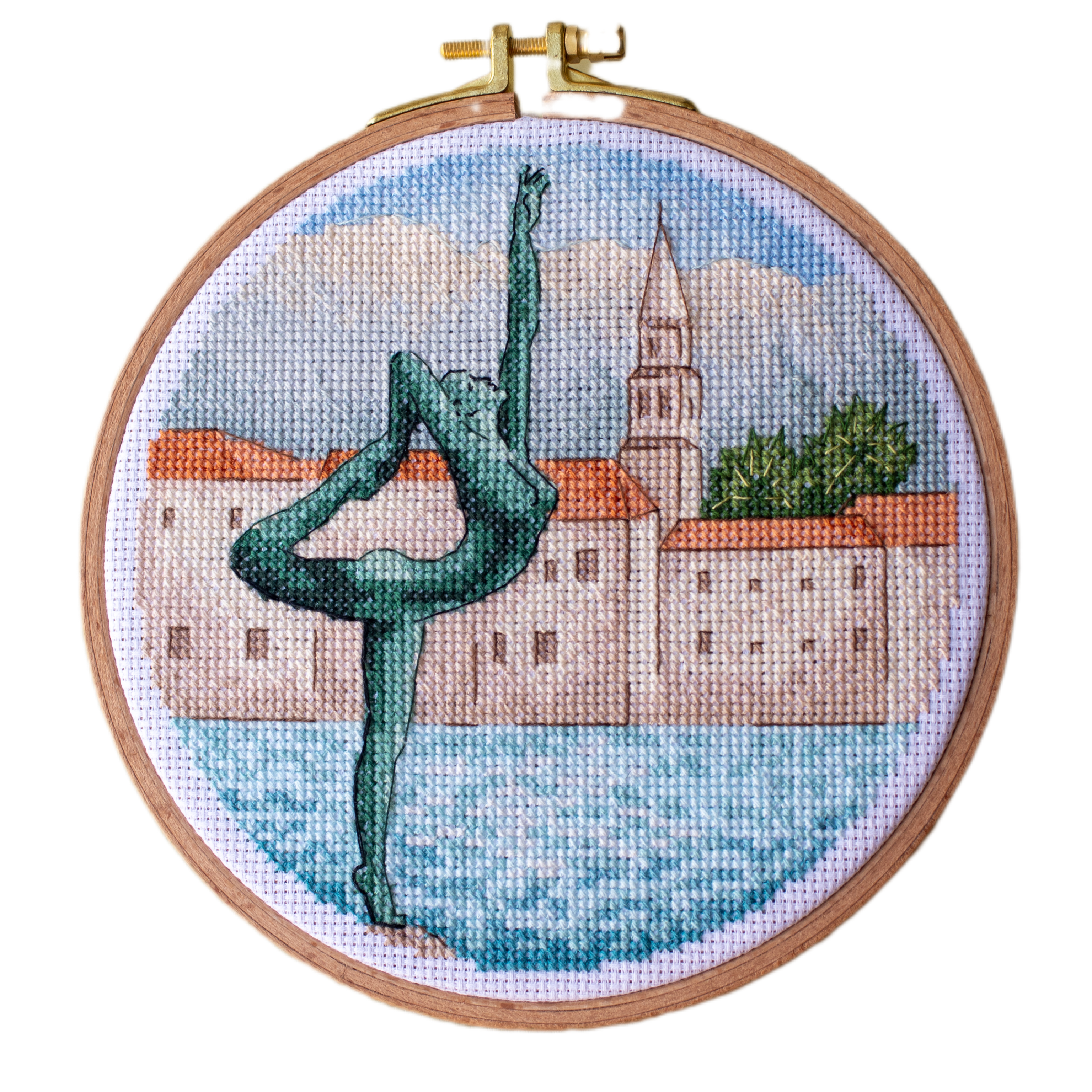 Lavanda Cross Stitch Embroidery Kit - Budva Darcer