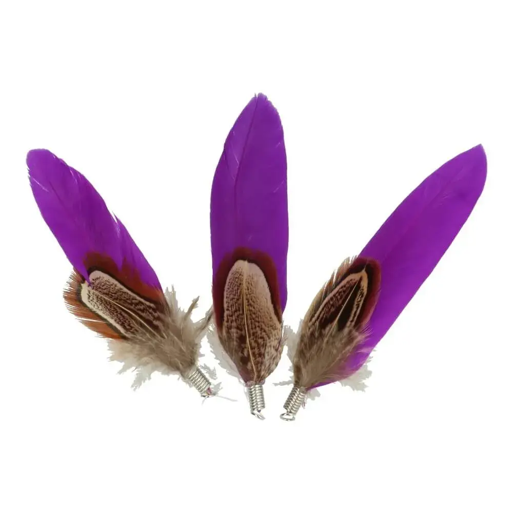 Pheasant-Goose Feathers with ring