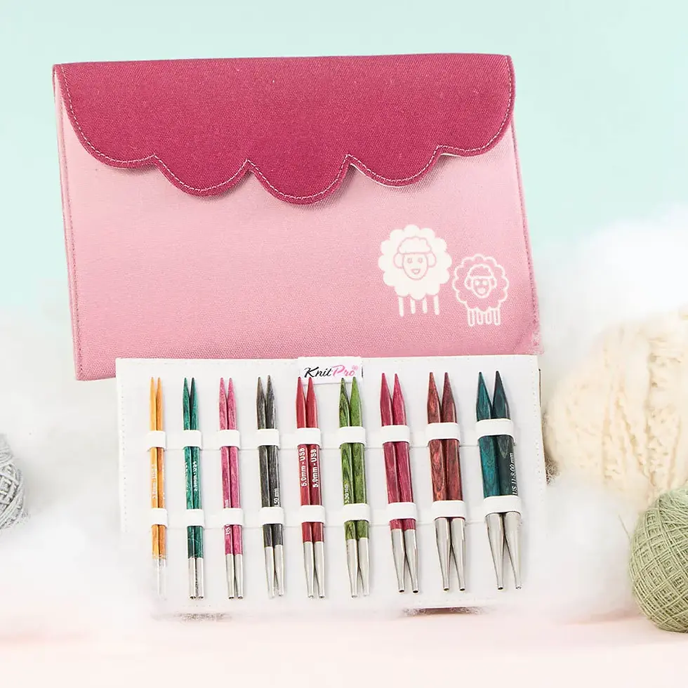 Thumbnail: KnitPro Dreamz Deluxe Set Izmjenjivih Kružnih Igala, 10cm