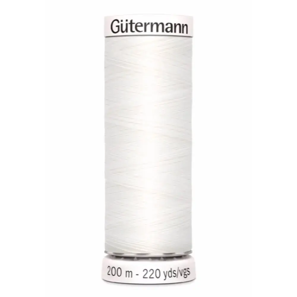 Gütermann Sew-All Thread 200 m - 800 White