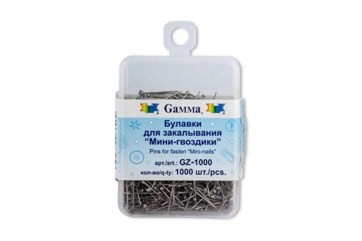 Gamma Box with 1000 Sewing Pins