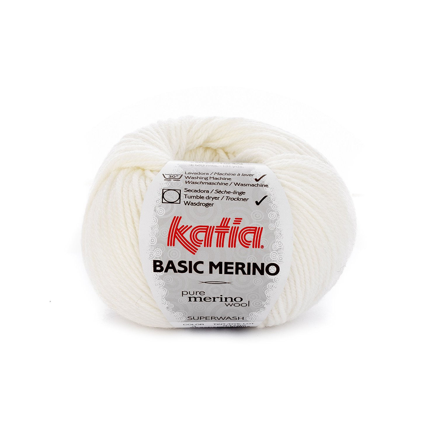 Katia Basic Merino - 3 Ecru
