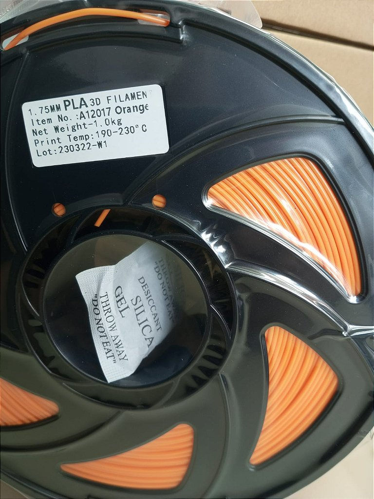 Miniatura: PLA - Laranja - 1kg