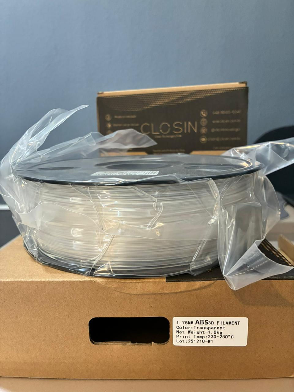 Miniatura: ABS - Transparente - 1kg