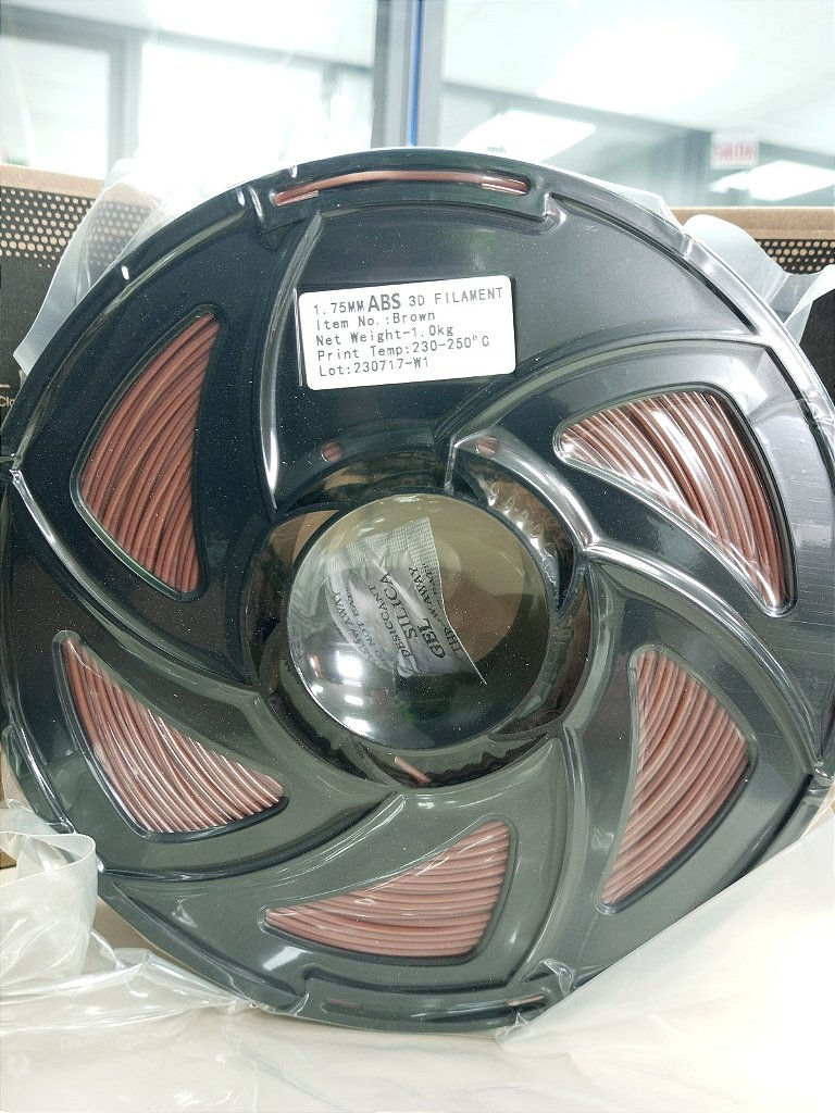 Miniatura: ABS - Marrom - 1kg