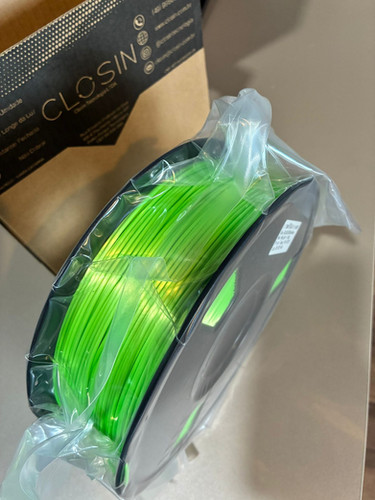PLA SILK - Fluo Green - 1kg | Closin Site Oficial