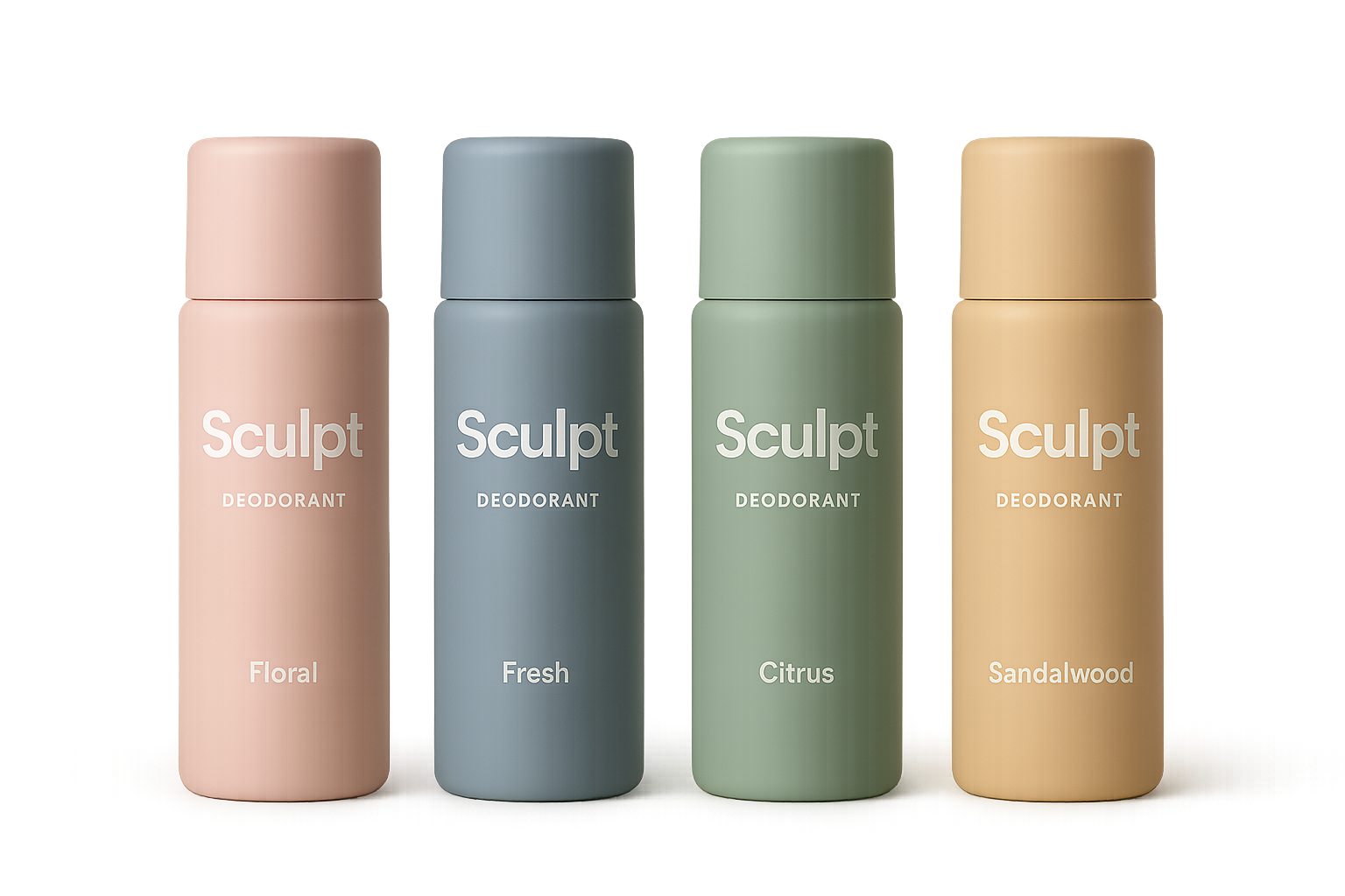 Sculpt deodorants