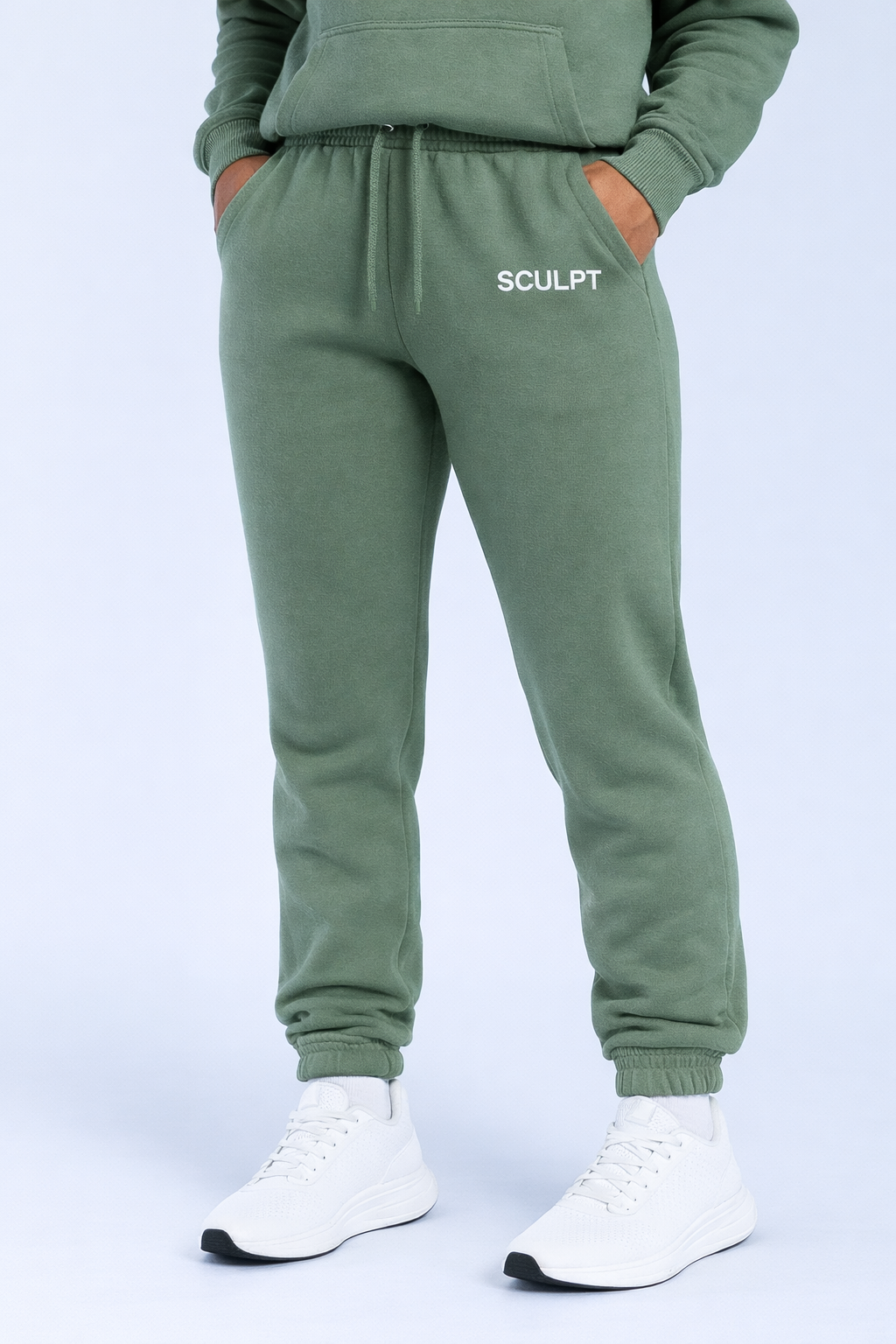 Sculpt pants - olive green