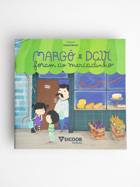 Capa Livro Infantil Financinhas Sicoob