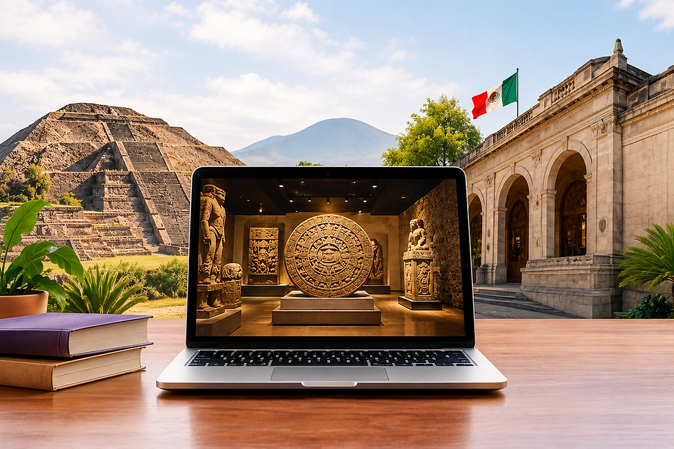 Explora México desde casa: museos y recorridos virtuales gratuitos.