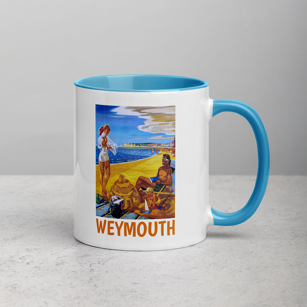 Thumbnail: Weymouth Beach 11oz Tea/Coffee Mug