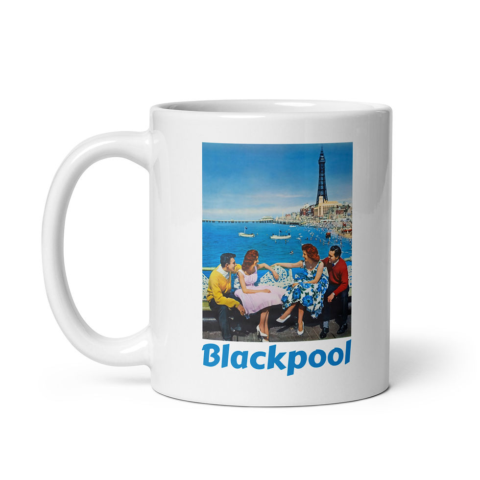 Thumbnail: Blackpool Vintage Photo 11oz Tea and Coffee Mug