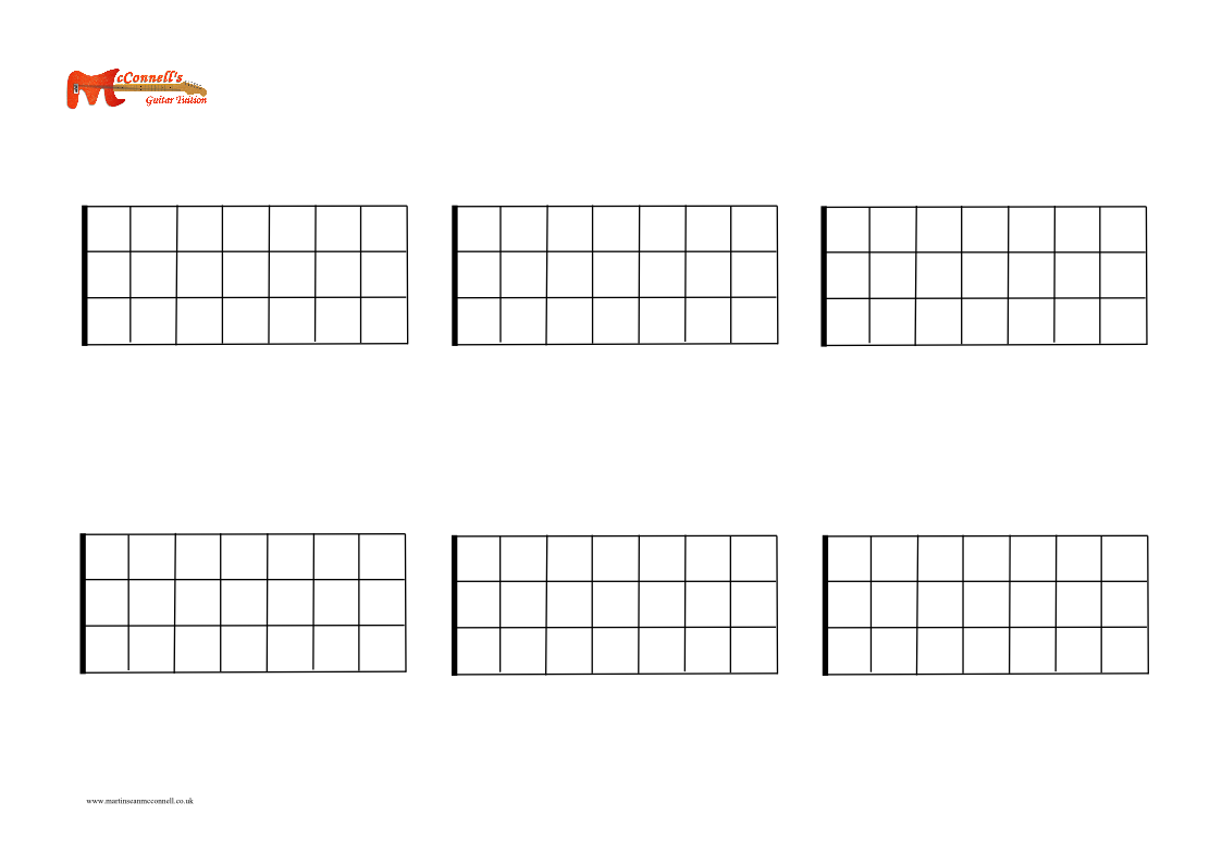 bass six blank fretboards