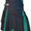 Thumbnail: Black & Green Men's Utility Kilt
