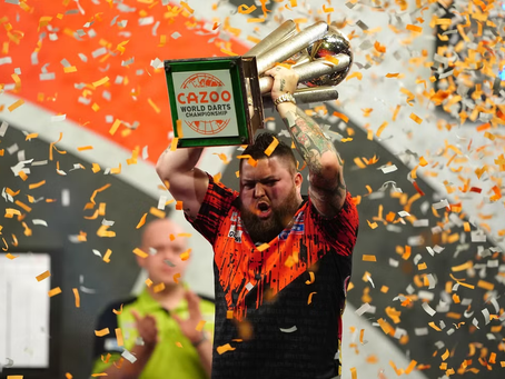 Michael Smith throws nine-darter to win first World Championship after a thrilling final