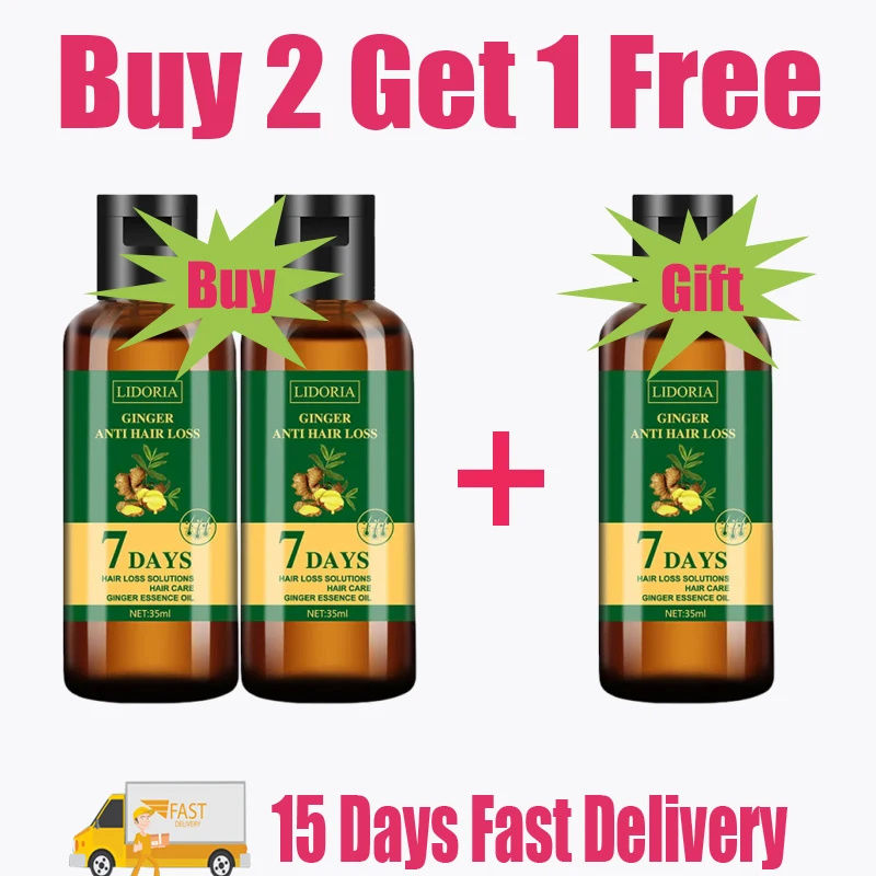Thumbnail: Hair Growth Serum 7 Days Fast Regrowth Essential Capsule Anti Hair Loss Baldness