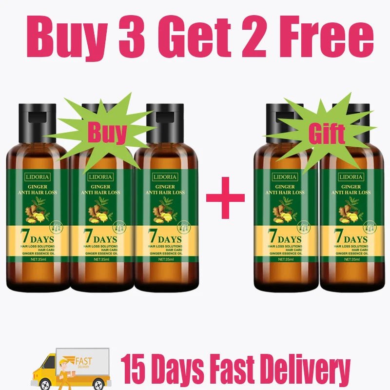 Thumbnail: Hair Growth Serum 7 Days Fast Regrowth Essential Capsule Anti Hair Loss Baldness