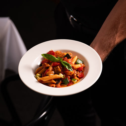Italian pasta served in Melbourne restaurant 