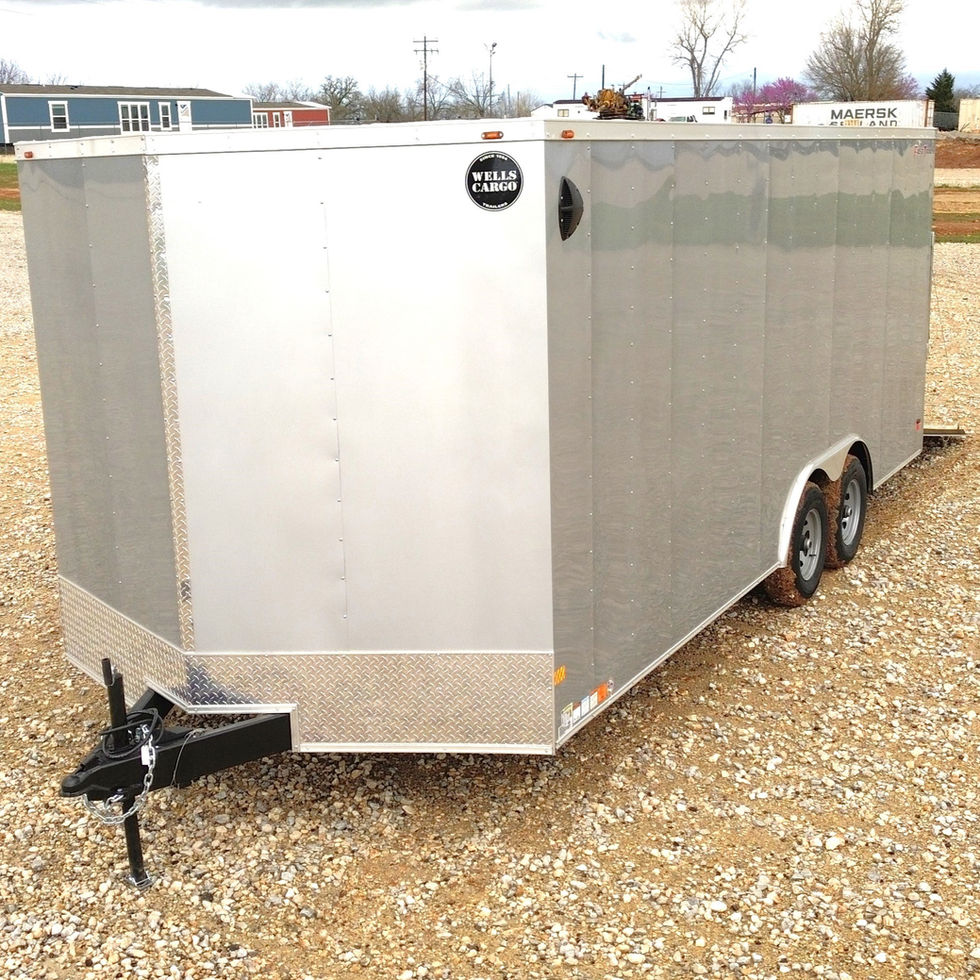 20' Silver Wells Cargo Deluxe Enclosed Trailer