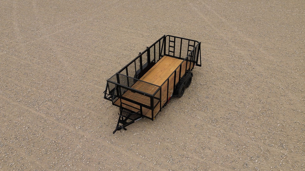16' x 77" Landscape Trailer