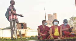Monks and Beggar