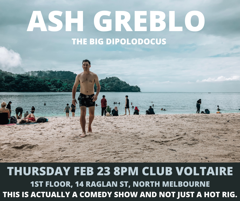Ash Greblo- The Big Diplodocus