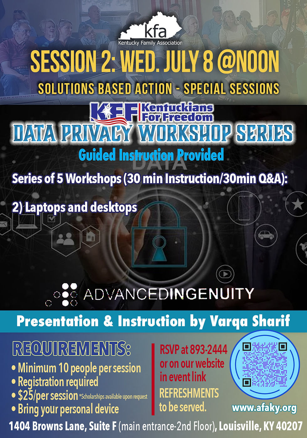 SESSION 2: Data Privacy Workshop Series