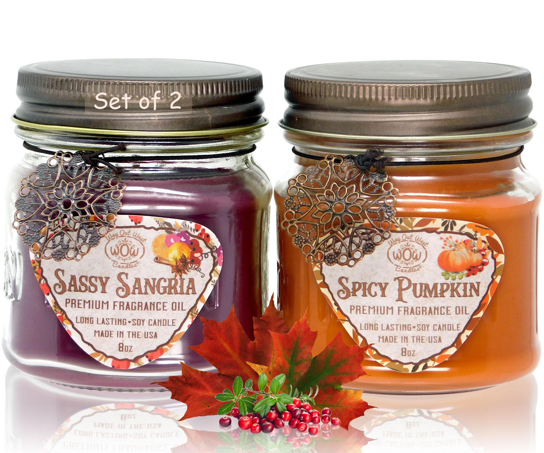 Fall Candles Gift Pack