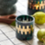 Shine Mosaic Glass Tealight Holder