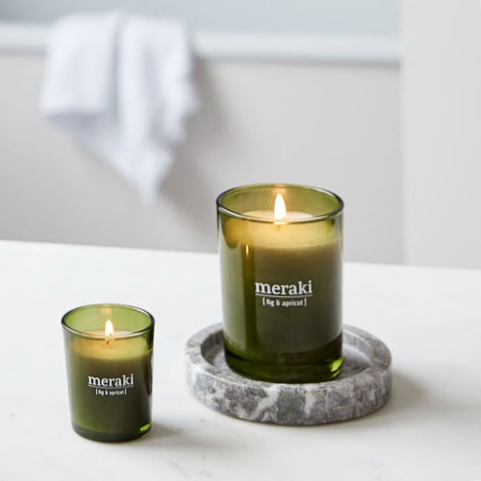 Meraki Fig & Apricot Scented Candle