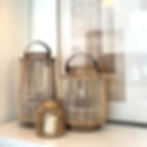 Norelle Rattan Hurricane Lantern