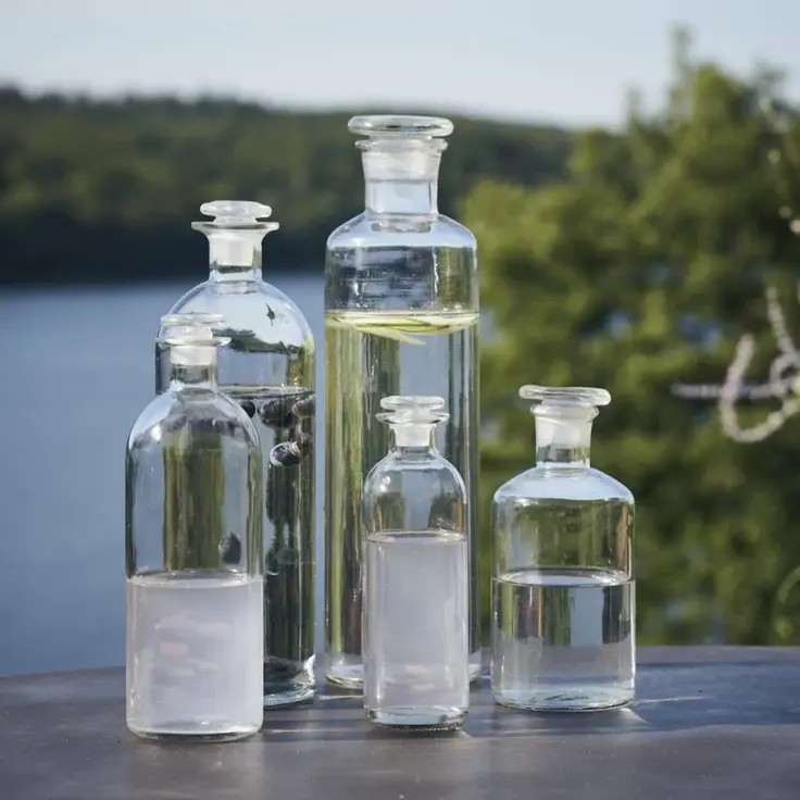 Apothecary Bottle with Glass Stopper House Doctor