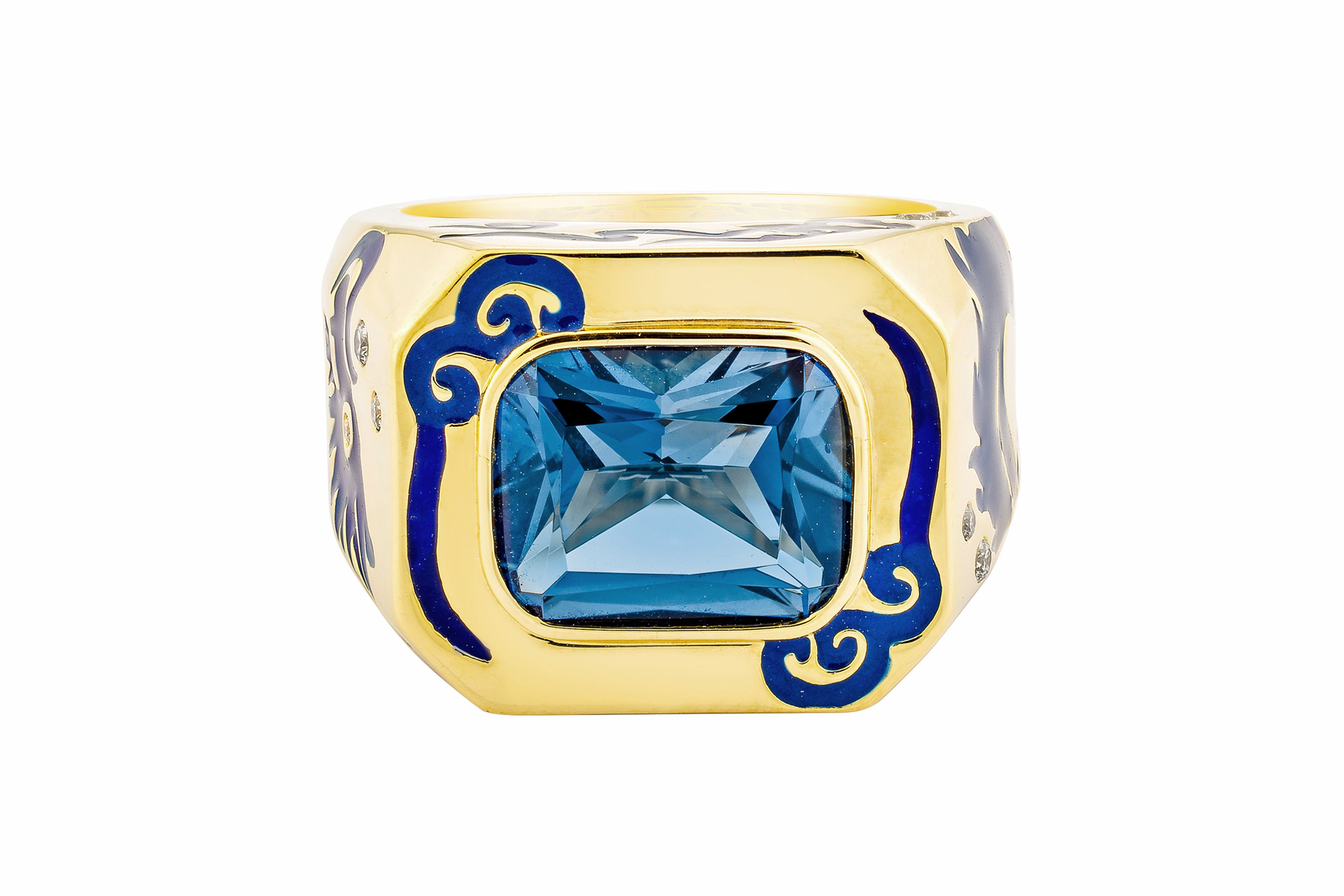 Yellow Dragon Ring