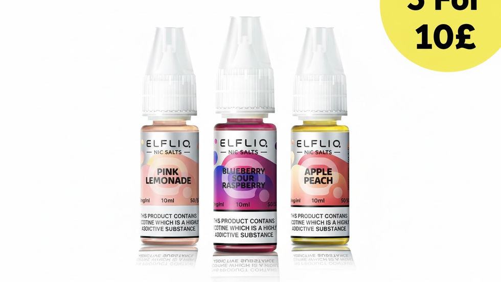 Elf Bar Elfliq Nic Salt E-liquid | 5 For 10£ Only