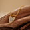 Thumbnail: Amanda Textured Pave Heart Pendant Necklace