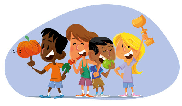 Character design pour le jeu concours Aprifel.