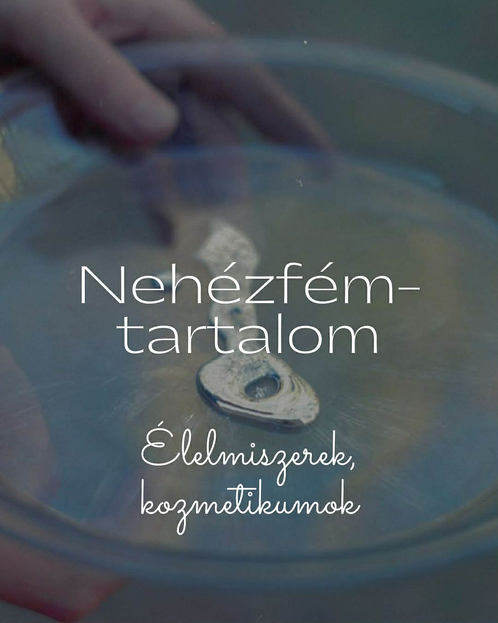 Nehézfémtartalom - élelmiszerek, kozmetikumok