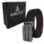 Aakarshini Reversible Auto Lock Belt for Men Black Brown Vegan PU Leather with Dual Buckle Compatibility and 4 Precision Hole