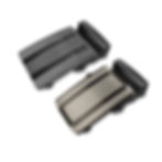 Aakarshini pack of 2 grey autolock belt buckle only formal men left facing