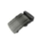 Aakarshini luxury gunmetal grey autolock buckle only men formal front view