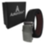 Aakarshini Reversible Auto Lock Belt for Men Black Brown Vegan PU Leather with Dual Buckle Compatibility and 4 Precision Hole