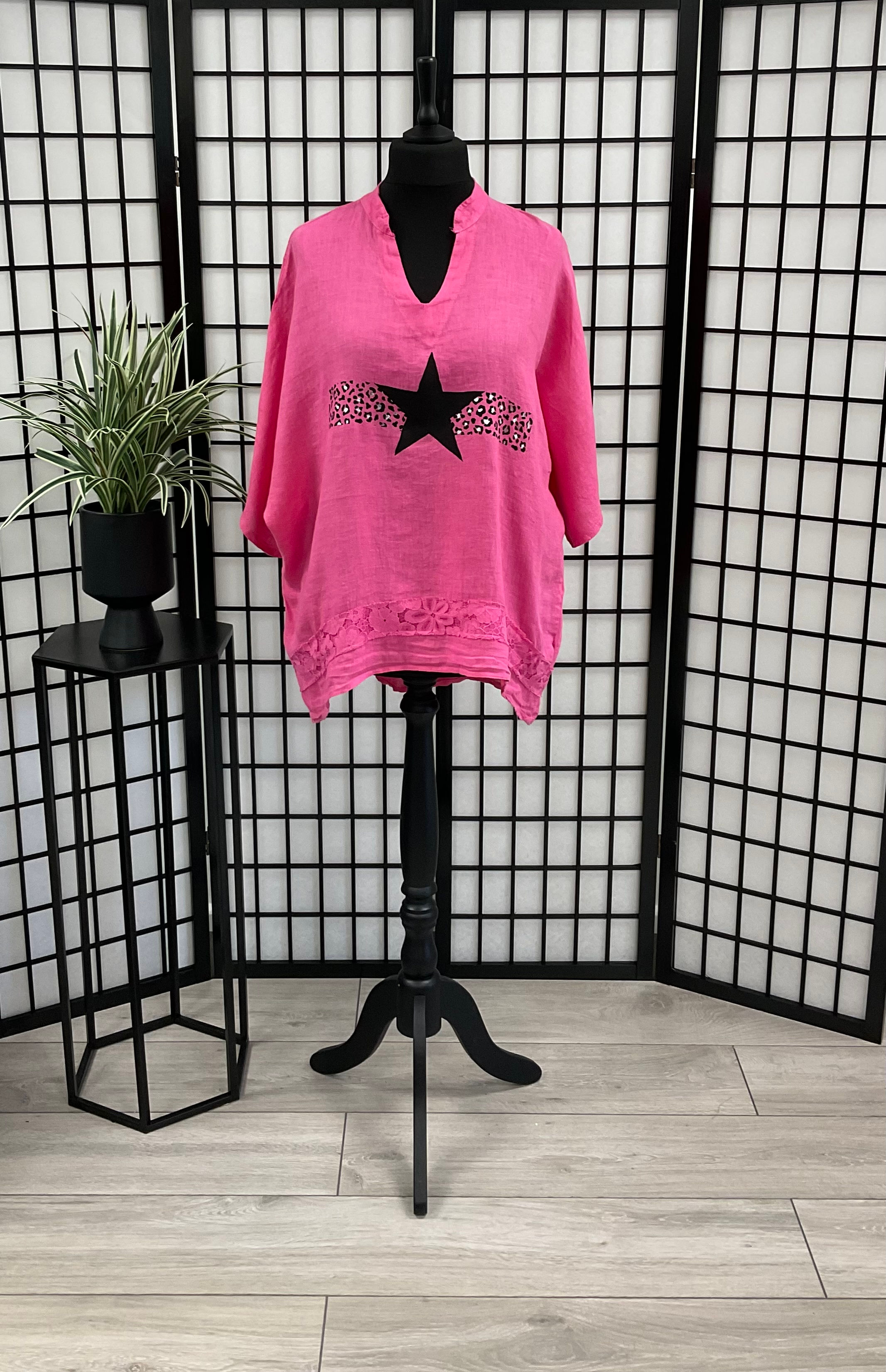 Star Linen top