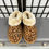 Thumbnail: Ladies Leopard Print Mule Slippers
