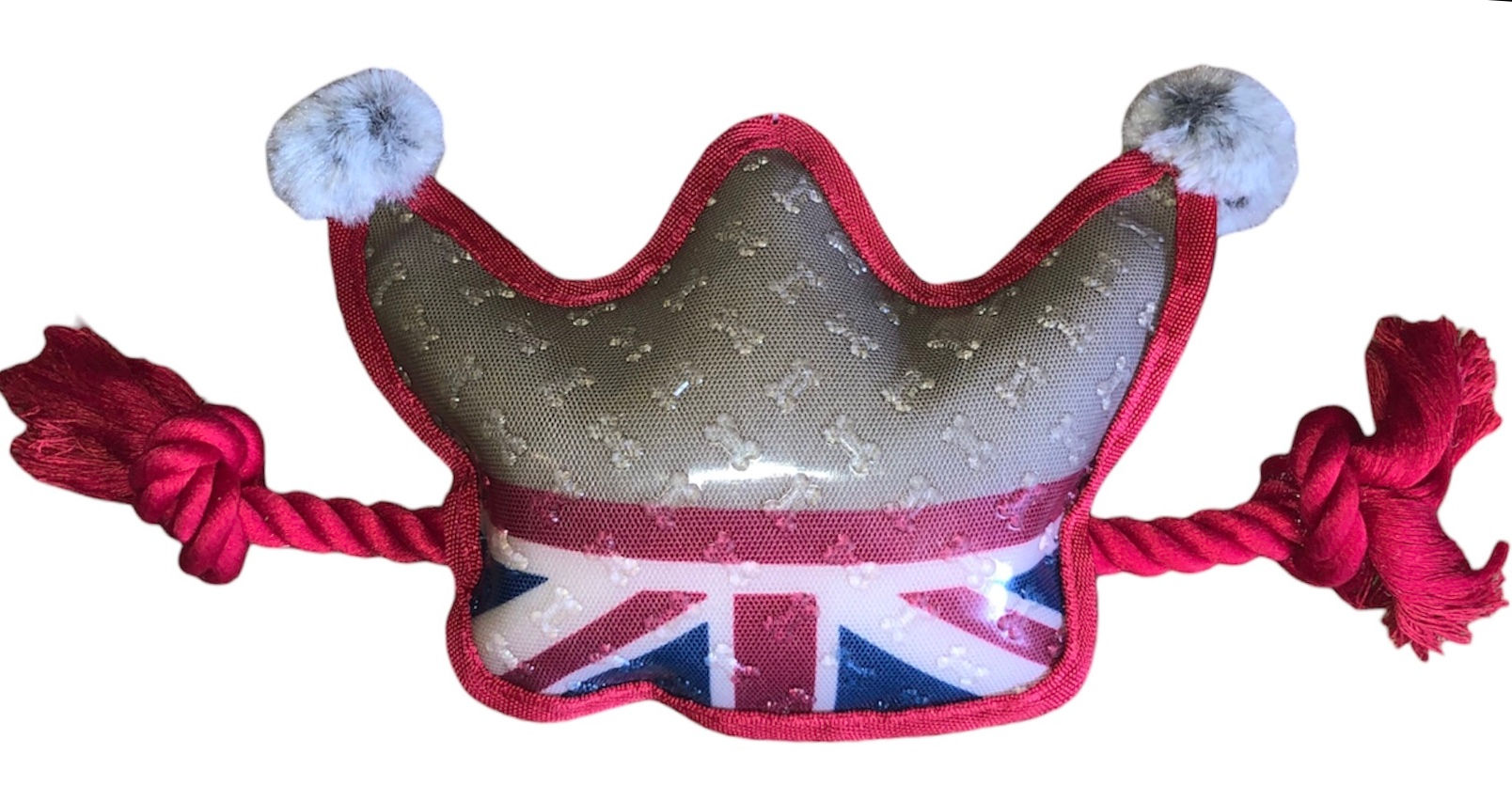 Union Jack Crown Rope Toy