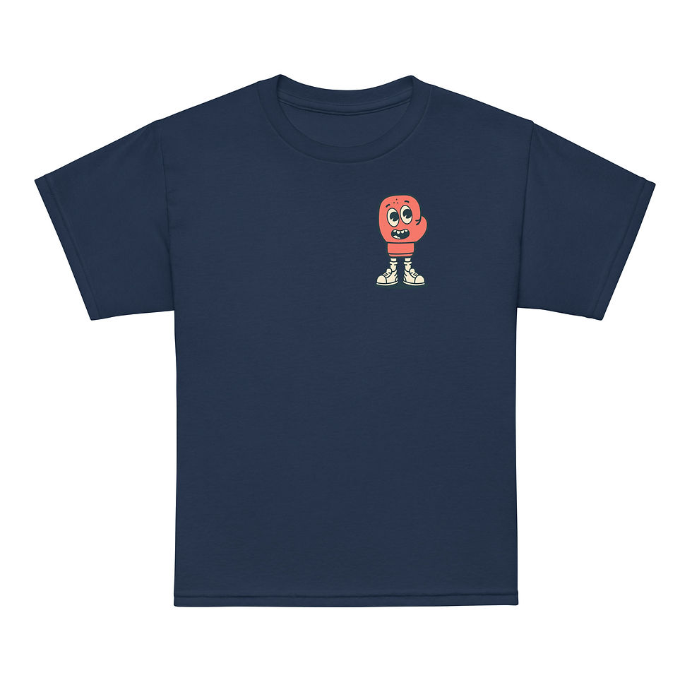 Thumbnail: Sweets Boxer Dude & Logo | Youth t-shirt