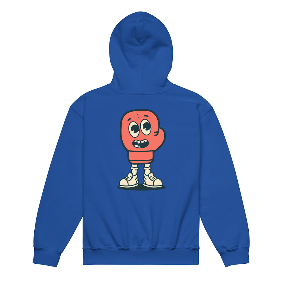 Thumbnail: Sweets Logo & Boxer Dude |  Youth Hoodie
