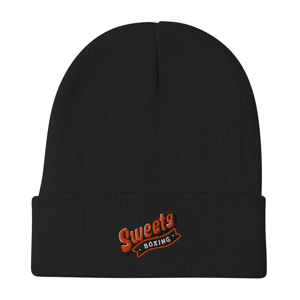Thumbnail: Angled Sweets Varsity Logo | Embroidered Beanie